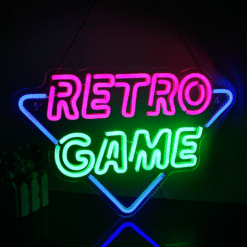 Neon Retro Game