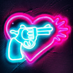 Neon Revolver Coeur