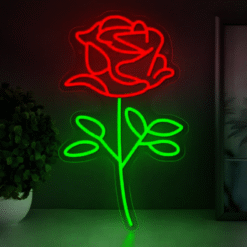Neon Rose rouge