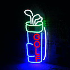 Neon sac club de golf