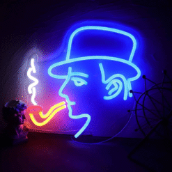 Neon Sherlock Holmes