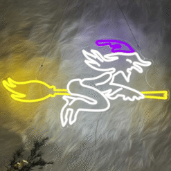 Neon Sorcière Volante Befana