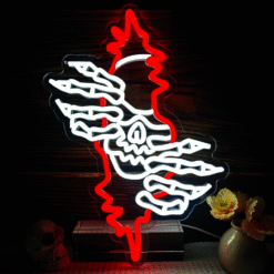 Neon Squelette Fissure