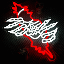 Neon Squelette Fissure