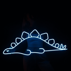 Neon Stégosaure Endormi