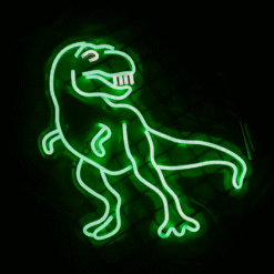 Neon T-rex