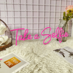 Neon Take a Selfie