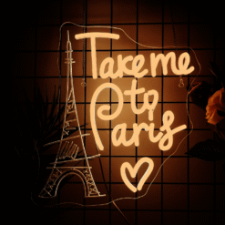 Neon Take Me To Paris