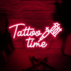 Neon Tattoo Time