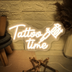 Neon Tattoo Time