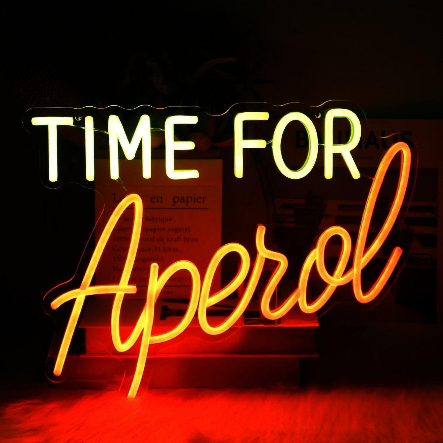 Neon Time for Aperol
