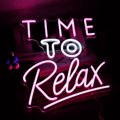 Neon Time to Relax