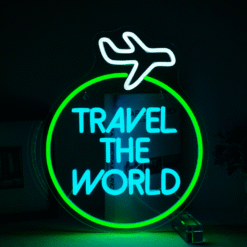 Neon Travel The World