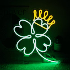 Neon Trèfle à quatre feuilles