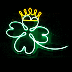 Neon Trèfle à quatre feuilles