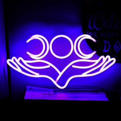 Neon Triple Lune Mains