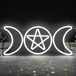 Neon Triple Lune Pentacle