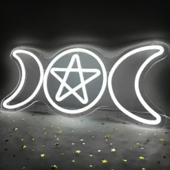 Neon Triple Lune Pentacle