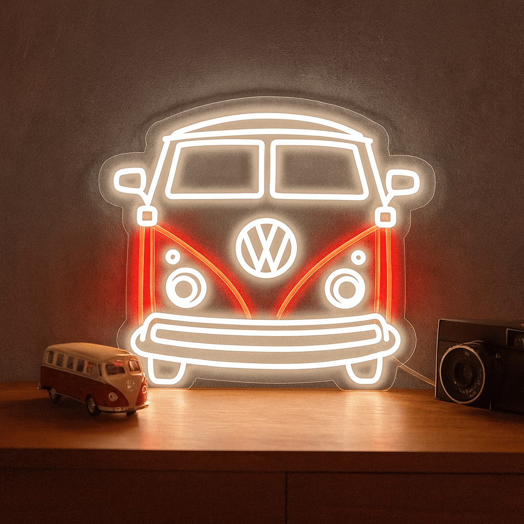 Neon Van Volkswagen Combi