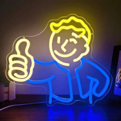 Neon Vault Boy Fallout