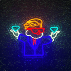 Neon Wall Street Bet (WSB)
