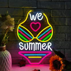 Neon We Love Summer