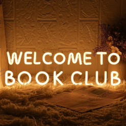 Neon Welcome to Book Club