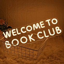 Neon Welcome to Book Club