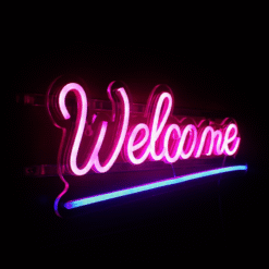 Neon Welcome