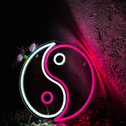 Neon Yin Yang