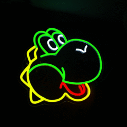 Neon Yoshi Mario Bros