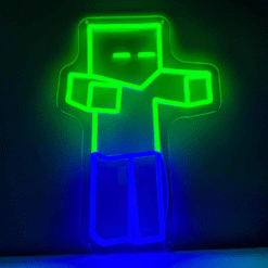 Neon Zombie Minecraft